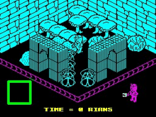 Holiday in Sumaria screenshot 2 for ZX Spectrum